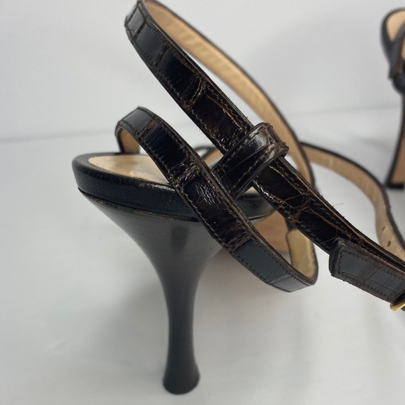 AUTHENTIC MANOLO BLAHNIK STRAPY HIGH HEELS PRETTY - Picture 5 of 16